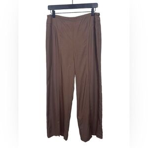 Double D Ranch Pants Brown Wide Leg High Waist Size 10